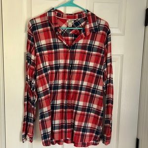 L.L. Bean flannel